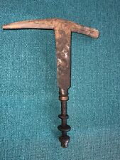 ANTIQUE BELDEN MACHINE CO. SLATER'S HAMMER Needs Stacked Leather Handle Repair. picture