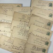 16 1915-20s Oxford, Ohio Postcards Handwritten Letters picture