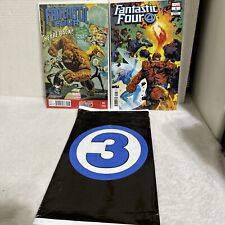 DEATH of HUMAN TORCH Johnny Storm FANTASTIC FOUR Comic #587 and issue 1 x 2 picture