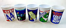 1980s - 1990s Conoco & King Soopers 44oz Collectible Plastic Cups - Lot of 5 picture