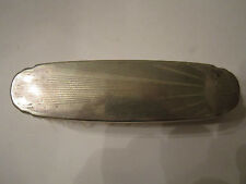 VINTAGE SILVER PLATED( E.P.N.S.) COAT BRUSH - NICE - TUB AAB picture
