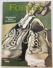 Forbes Magazine Vtg 1977 Rare Ads Sneaker Baseball Cadillac Ireland Sysco Asimov picture