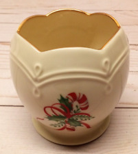 Lenox Christmas candle holder candy dish picture