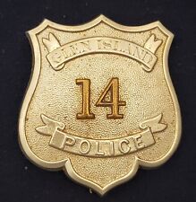 Antique 1880s 1890s Glen Island NY Police Badge picture