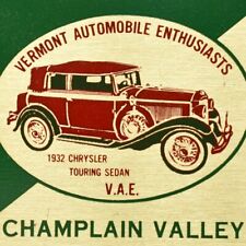 1982 Champlain Valley Fairgrounds Car Show 1932 Chrysler Sedan Essex Function VT picture