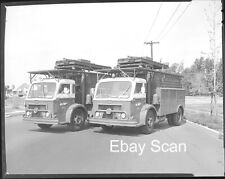 Vintage Photo Negative PTC Philadelphia Transportation Co. Emergency Towers 1957 picture