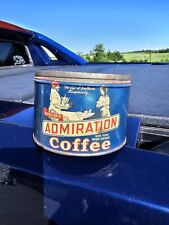 Admiration Coffee Can Tin Advertising Duncan Southern Hospitality  picture