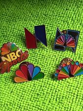 Vintage NBC news Pin Lot Of 5 picture