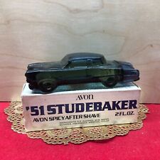 Avon Vintage 1951 Studebaker Spicy After Shave Decanter, Full Bottle New in Box picture