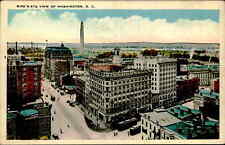 Postcard: BIRD'S EYE VIEW OF WASHINGTON, D. C. FROA BAN HOME WEROVERTS picture