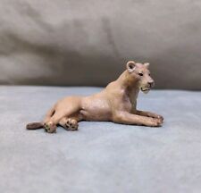 Schleich LYING DOWN LIONESS Female Lion African Safari Figure 2007 Retired 14375 picture
