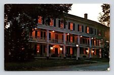 Old Tavern Grafton Vermont Inn New England Street View Fall Autumn UNP Postcard picture
