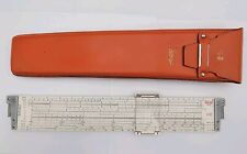 Vintage Deci-Lon 68 1100 Slide Rule K+E Keuffel and Esser With Leather Case  picture