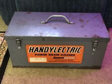 Vintage Nielsen Large Heavy Duty Toolbox Chest General Pipe Cleaning 20”x9”x9” picture