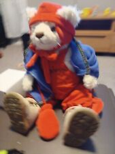 Vtg Hersheys Limited Edition Teddy Bear Douglas Co Classics Jointed Plush Cocoa picture
