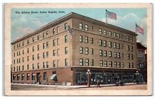 1924 The Allison Hotel, Cedar Rapids, IA Postcard picture