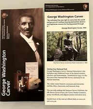 Two Different George Washington Carver National Park Service Brochures; Missouri picture