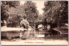 Jardin Royal - Swan on Water - Public Park - Toulouse France - Postcard 5700 picture