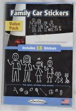 Family Car Stickers Pack 0f 18 Stickers New Unopened picture