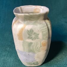 LOVELY Antique BANKO WARE  Japan Multi-colored Eggshell Vase picture