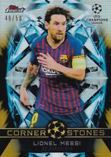 2018-19 Finest UEFA Champions League Cornerstones Gold Refractors Lionel Messi picture