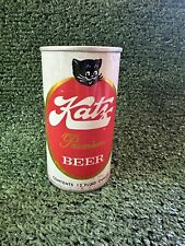 Katz Premium Beer Pull Tab Beer Can Evansville, St Paul, South Bend VTG BO'ed picture