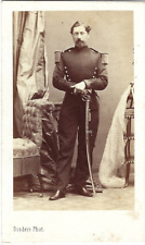 Captain Artillery CDV by Disderi in Paris circa 1860 military officer picture