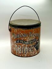 Antique Coffee Tin Durand & Kasper Chicago Illinois Advertising RARE picture