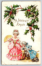 1908, A Joyful Xmas, Philadelphia, Pennsylvania Vintage Postcard picture