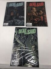 IDW DEAD, SHE SAID COMIC #1-3 2008 - PREOWNED picture
