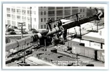 c1940's Cable Wrapping Machine Piggott San Francisco CA RPPC Photo Postcard picture