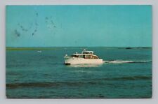 Postcard Boat Greetings from Cherry Grove South Carolina c1961 picture