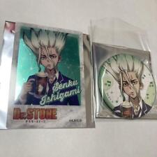 DR. STONE DR.STONE BECKONING CAT TIN BADGE CLEAR CARD SENKU ISHIGAMI picture