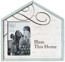 LAST ONE Precious Moments Bless This Home Wood Metal Photo Frame 173426 FREESHIP picture