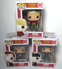 Home Alone Funko Pop Full Set Kevin Harry Marv 491 492 493 SOME BOX WEAR DAMAGE picture