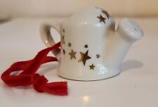 Vintage Miniature Stars Reutter Porzellan Watering Can West Germany Ornament  picture