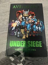 Avengers: Under Siege by Stern & Buscema | 2010 1st Premiere Edition HC #270-277 picture