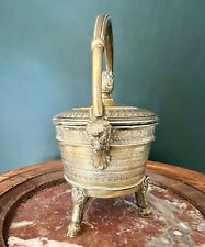 Antique Mini tripod cauldron in gilded bronze France, Gouthière Pierre 1732/1745 picture