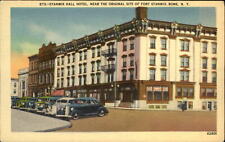 Stanwix Hall Hotel near original site Fort Stanwix ~ Rome NY ~1958 to WAUKEE IA picture