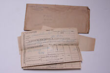 1928 Lamson Goodnow Boston Maine RR Railroad Freight Invoices Oct 27 Open L910G picture