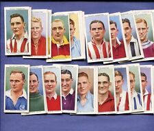 1939 W.D. & H.O. WILLS CIGARETTES ASSOCIATION FOOTBALLERS 50 TOBACCO CARD SET picture