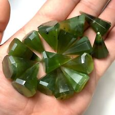 Great Quality Green Color Serpentine Hearts, Green Serpentine Stone,Serpentine picture