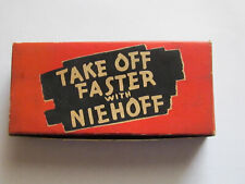 VINTAGE NIEHOFF  Collectible BOX --GENERATOR BRUSH SETS BOX-EMPTY picture