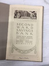 old 1913 Second Ward Savings Bank Milwaukee - Pictorial Pamphlet Advertisement picture