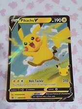 Pokémon TCG: Pikachu V SWSH143 Holo Black Star Promo - NM picture