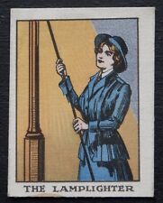 THE LAMPLIGHTER Women on War Work 1910-1915 HAPPY HOME Silk picture
