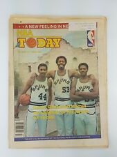 RARE Vtg 1983 NBA Today Newspaper Magazine Basketball San Antonio Spurs Gervin picture