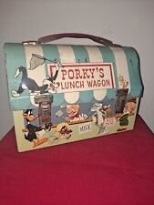 Vintage 'Porky's Lunch Wagon' vintage lunch box only picture