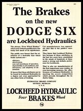 1927 Dodge Six Lockheed Hydraulic Brake Co. 