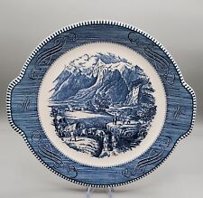 Vintage Currier & Ives The Rocky Mountains Plate by Royal 11 1/2